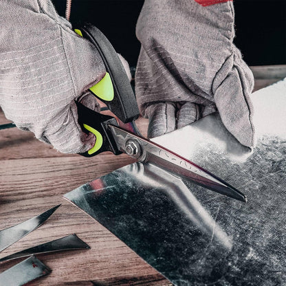 LIVINGO Heavy Duty Industrial Scissors: 10" Utility Stainless Steel Sharp Scissors all Purpose