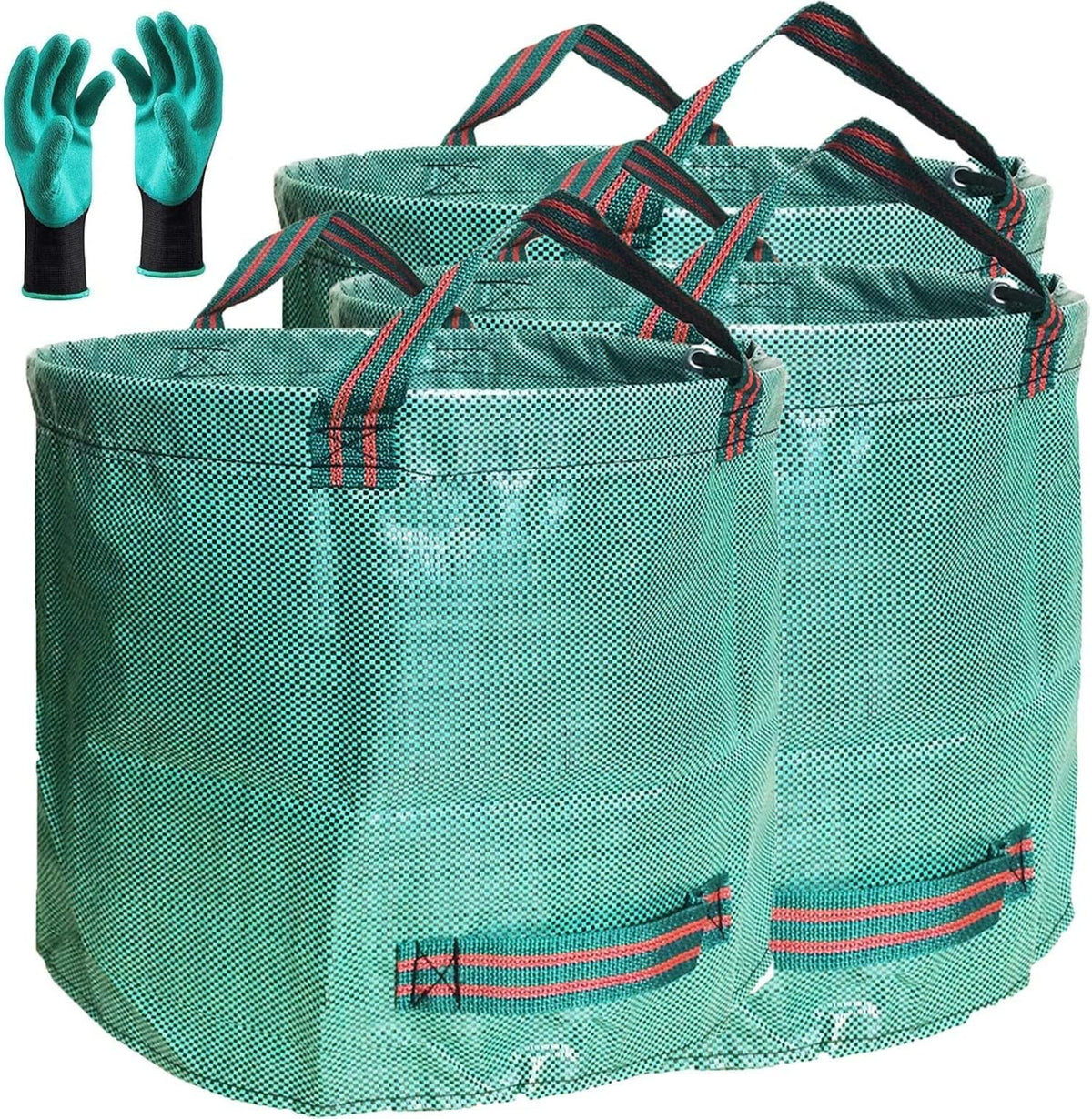 Professional 3-Pack 72 Gallons Yard Lawn Garden Bags (D26, H30 inches) with Coated Garden
