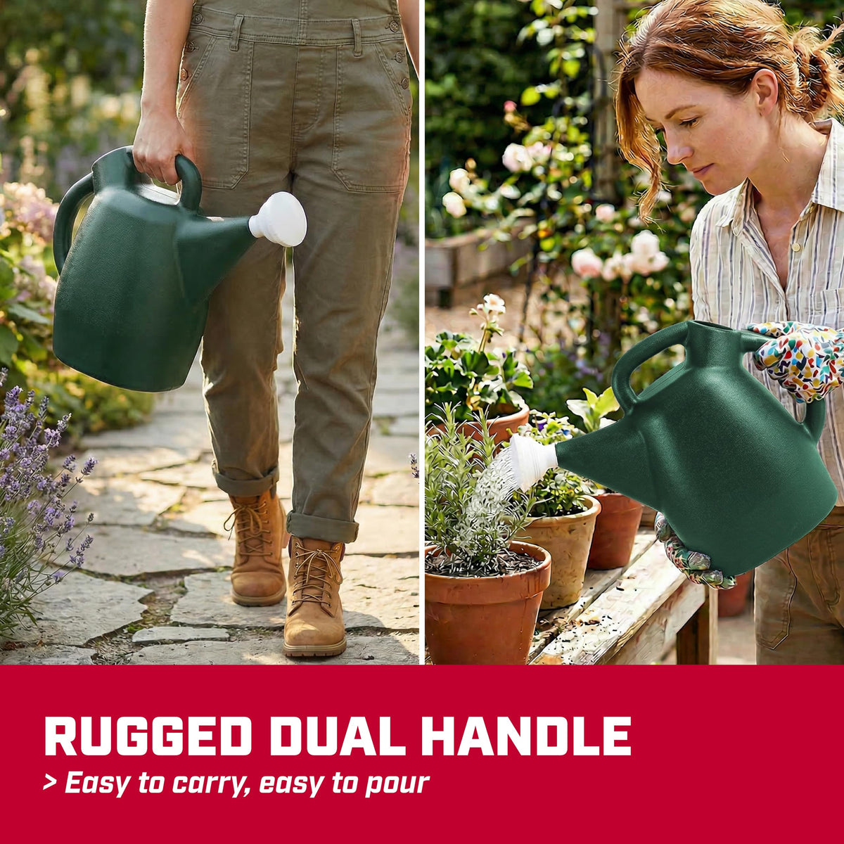Chapin 2-Gallon Watering Can, Easy-Pour Design for Garden Use