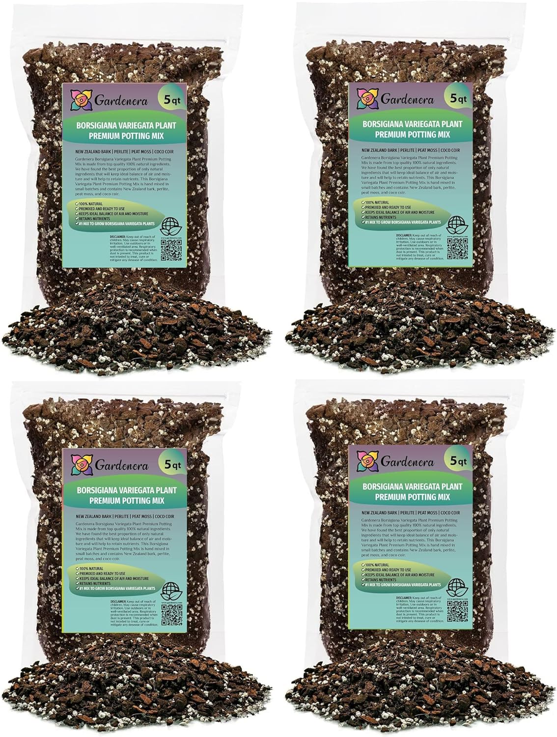 Premium Monstera Borsigiana Soil Mix - Trusted by Horticulture Experts for Strong and Healthy