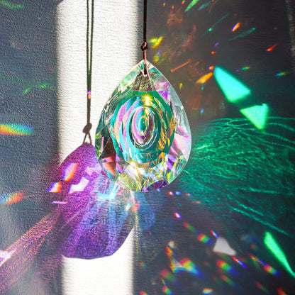 H&D HYALINE & DORA 89mm/3.5in Hanging Chandelier Crystals Prisms for Window Suncatchers Chandelier