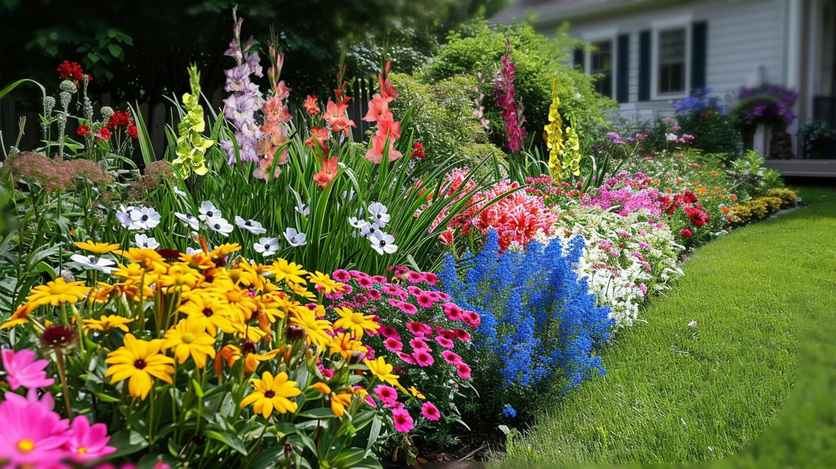 Amazing Deal - Complete Spring & Summer 100 Bulbs Blooming Flower Garden - Beautiful Flowers That