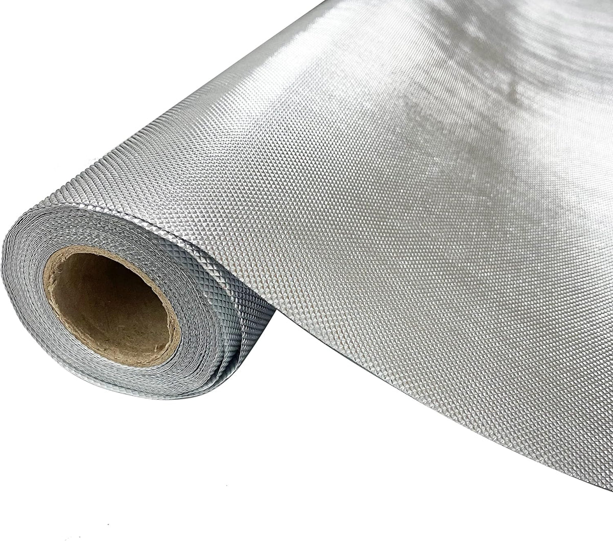 TEXALAN(R) Mylar Film Roll Diamond Film Foil Roll Highly Reflective for Grow Room 6 Mil 4X100FT