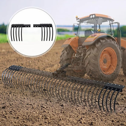 Specraft Tow Behind Landscape Rake Extension Kit, 2 Pack Width Expander with Heavy Duty Steel
