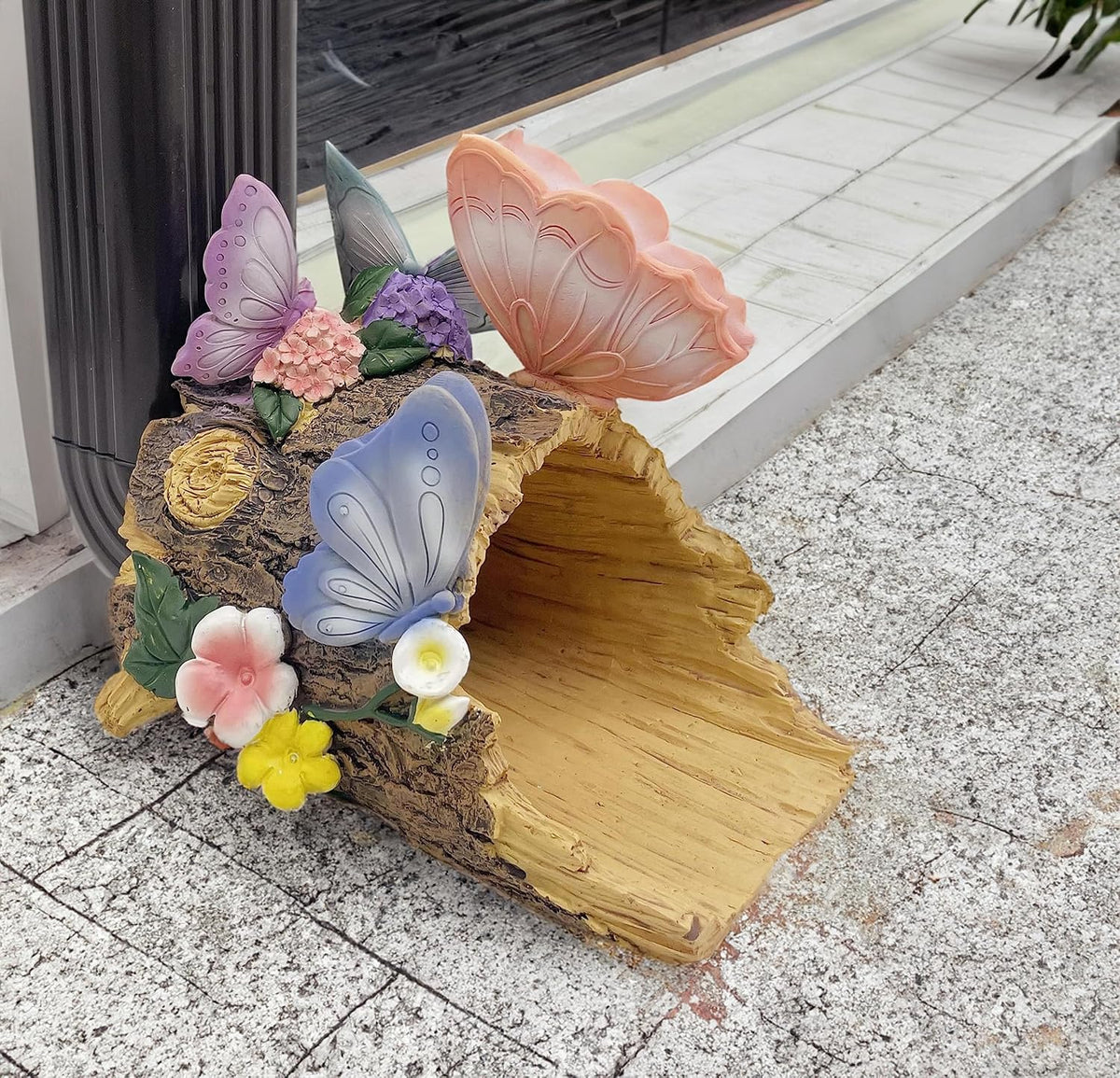 Butterfly Statues Garden Decoration Gutter Downspout Extension Statues,Resin Statue Outdoor