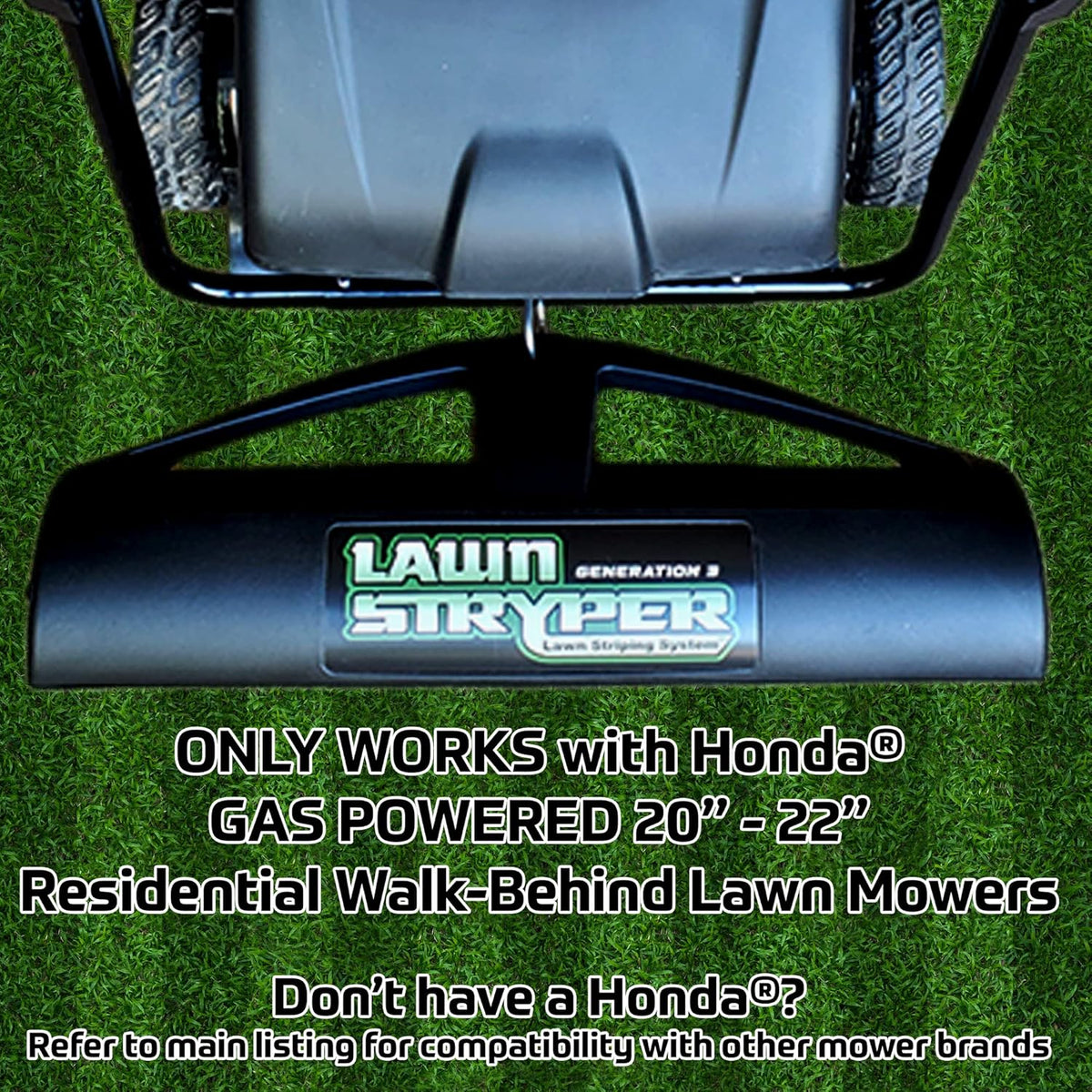 Lawn Stryper- Generation 3 Lawn Striping System/Stripe Your Lawn Like A Ballpark/ONLY Works with