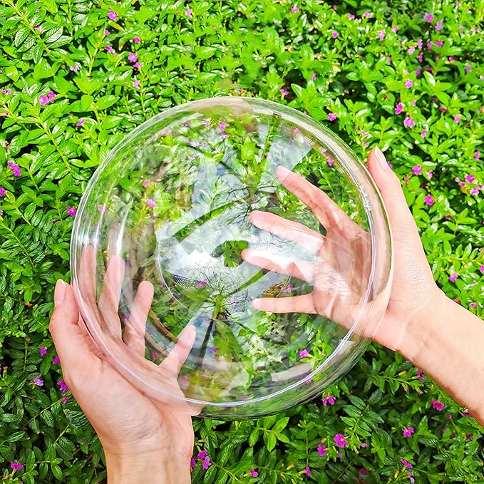 Acrylic Hollow Ball, Clear Plastic Fillable Ornaments Ball, DIY Clear Plastic Balls for New Years