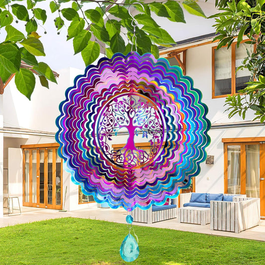 Wind Spinner, Hanging Wind Sculptures,Wind Spinners for Yard and Garden Decor,Yard Decorations