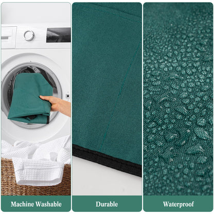LUCKIPLUS Gardening Apron, Garden Apron for Women with Pockets, Waterproof 600D Heavy Duty Cross