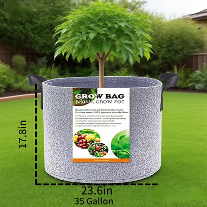 Grow Bags,Gallon Pot,Gallon Grow Bag,Fabric Plant Vegetable Pots,15-35 Gallon Nursery Pots,Deep