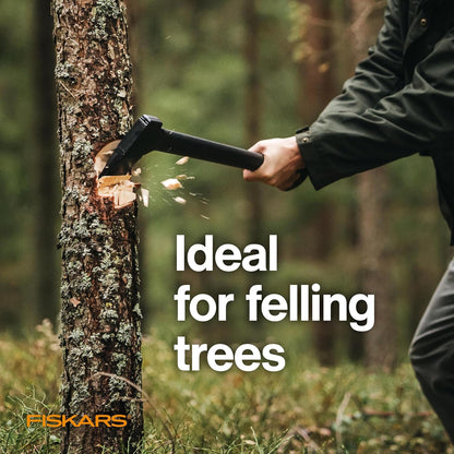 Fiskars X15 Splitting Axe, Tree Branch Cutter and Wood Splitter (23.5-Inch Axe) with