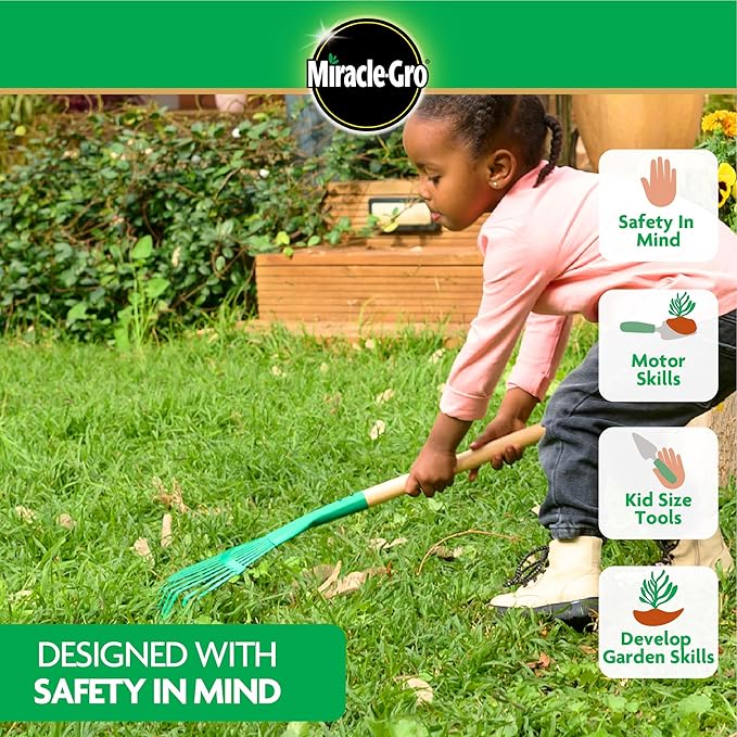 Red Toolbox Miracle-GRO Set 3 pcs - Long Garden Tools