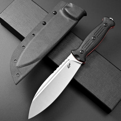 Eafengrow EF149 Fixed Blade Knife N690 Steel Blade Colorful G10 Handle Full Tang EDC Straight Knife