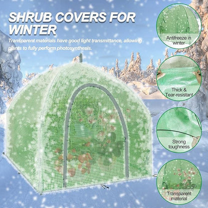36″*36″*35.5″ Winter Plant Warm Covers - Raised Bed Cover, Garden Row Accelerator, Warm Tent Freeze
