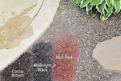 Sanco Industries MulchWorx Brown Mulch Color Concentrate - 2,800 Sq. Ft. - Rich Dark Brown Mulch