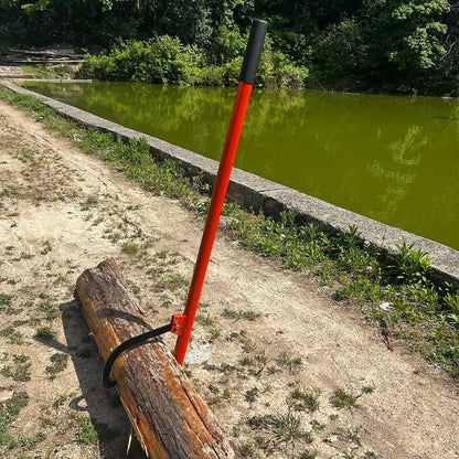 51" Felled Cant Hook Logging Tool - Cant Hook Log Roller Tool, max 19 Inch Opening Felling Log