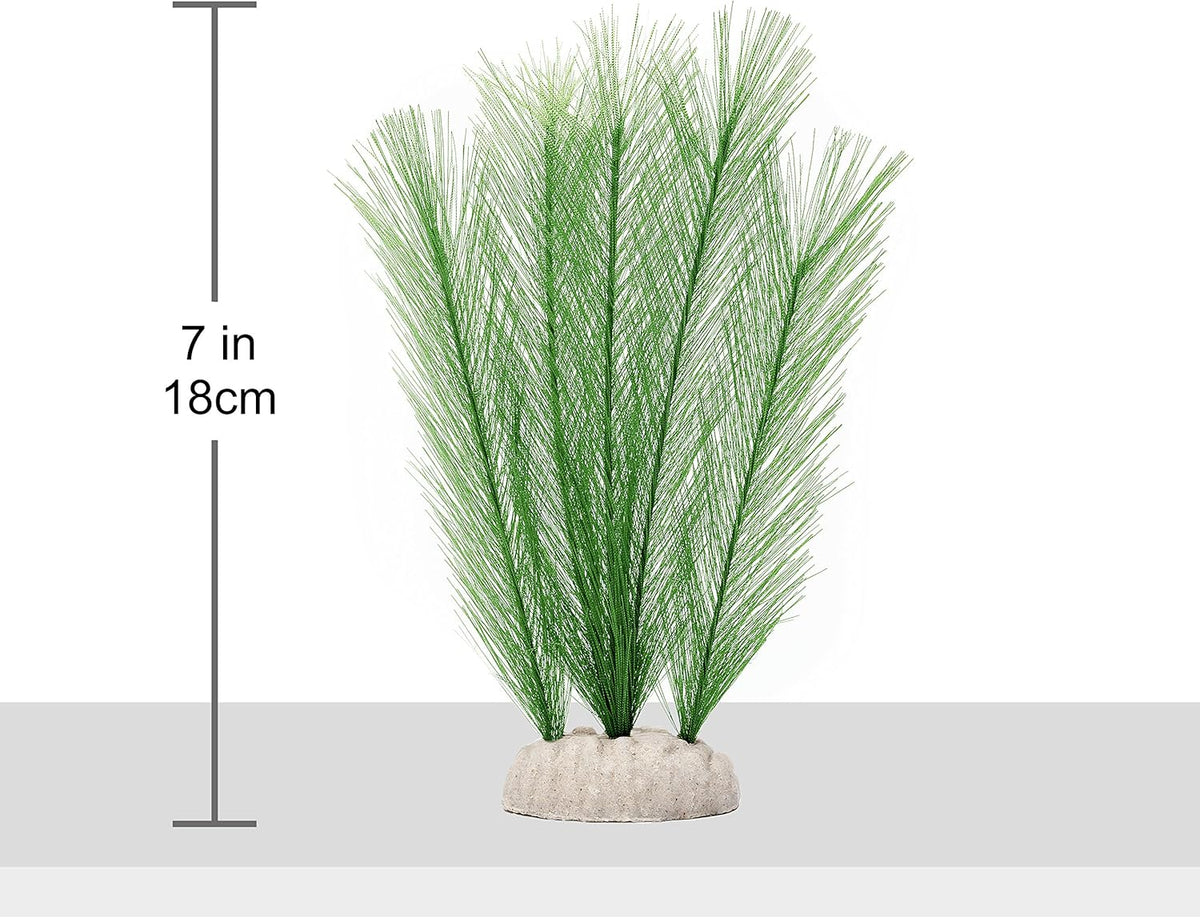 BEGONDIS 3Pcs Aquarium Decorations Fish Tank Artificial Green Water Plants Made of Silk Fabrics