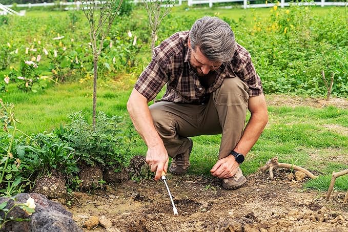 Berry&Bird Dandelion Weeding Tool Crack Weeder Manual Hand Weeder, V-Shaped Fork Easy Weed Removal