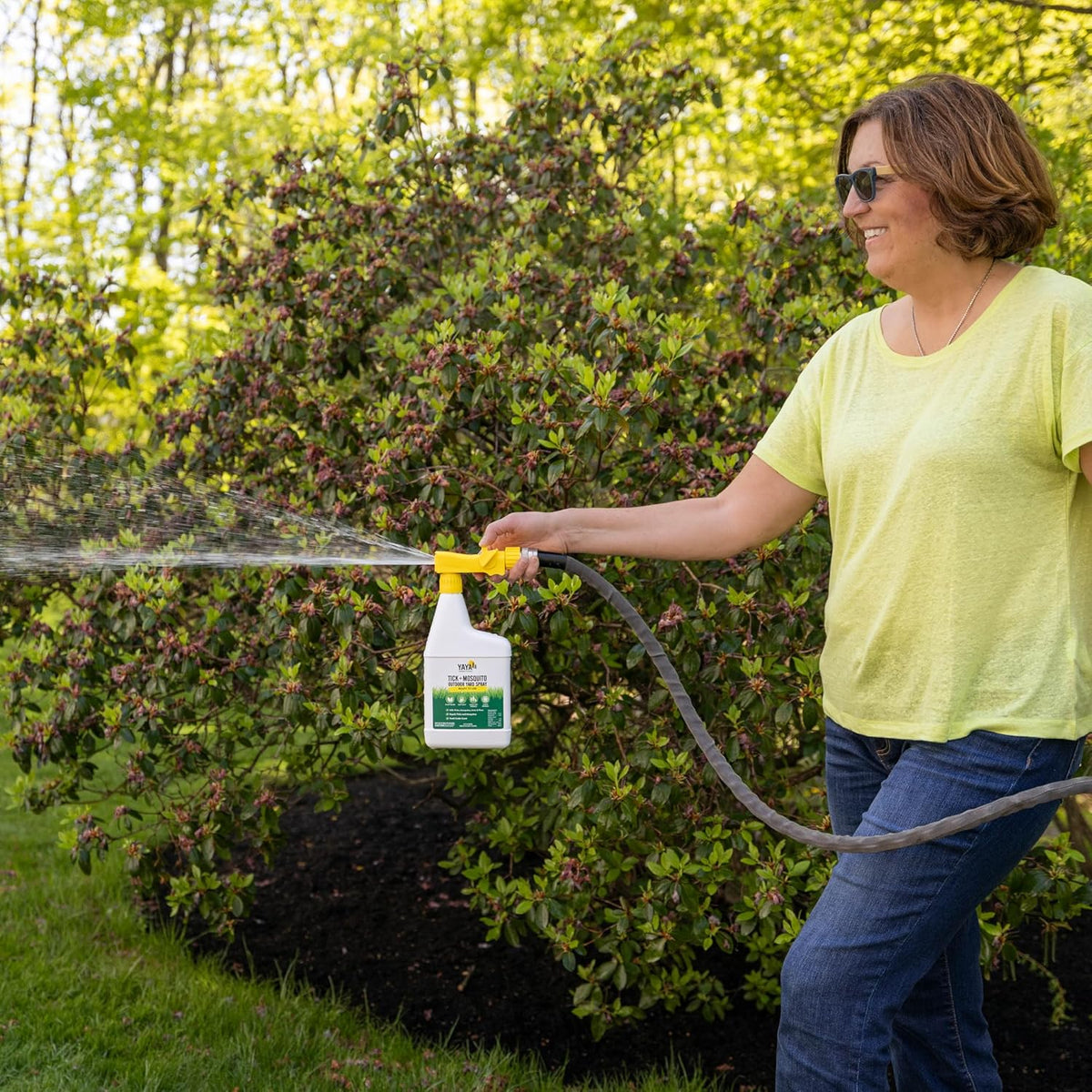 Ready-to-Use Tick + Mosquito Outdoor Yard Spray – Made with Essential Oils, Plant-Derived, Easy