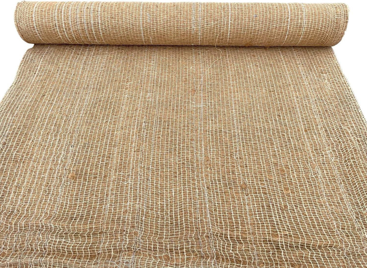 Sandbaggy Coconut Erosion Control Blanket – 3.75 ft x 120 ft Coir Mat for Soil Retention, Slope