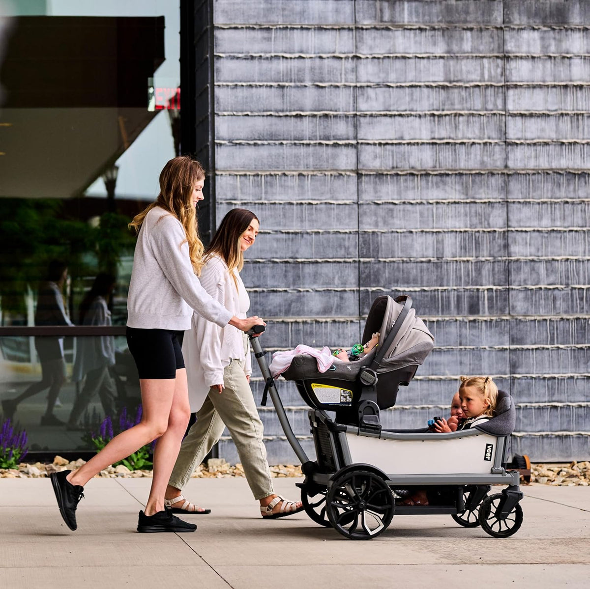 Veer Cruiser City XL | Premium Urban Wagon Stroller for Babies, Toddlers, and Kids | Traditional