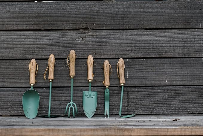 Barebones Dandelion Weeding Fork - Gardening Hand Tools - Japanese Hand Weeder, Weed Puller, and