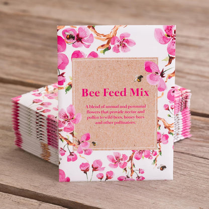 Bentley Seed Flower Mix - Pollinator Seed Mix with 5 Wildflower Seed Packets - Non-GMO Pollinator