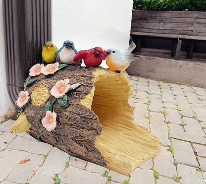 Bird Statues Gutter Downspout Extension Statues Garden Decoration,Resin Statue Outdoor Decor,Animal