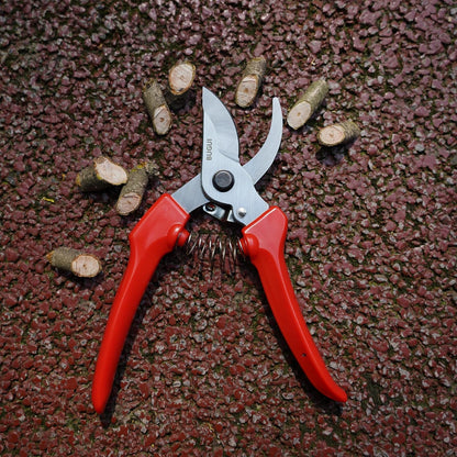 7" Small Pruning Shears Garden Shears - Premium Alloy Steel Bypass Pruner, Precision-ground Blades