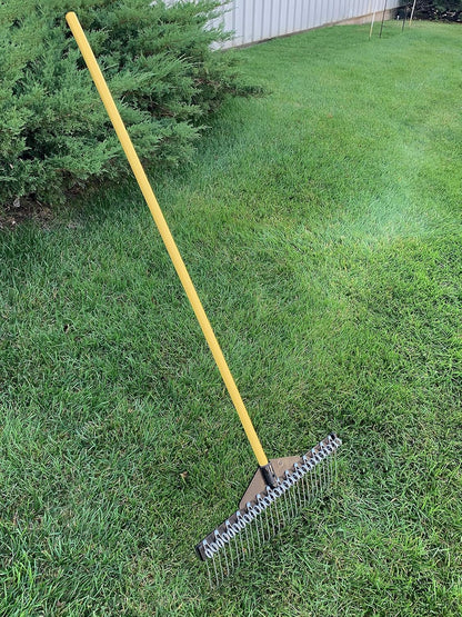 Standard Golf Garden Landscape Rake – 21” Head Garden Debris Rake | Elevate Your Outdoor Spaces