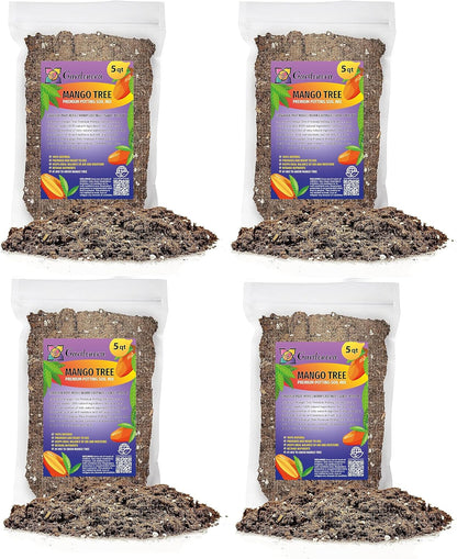 Gardenera Mango Tree Potting Mix - Unlock Robust Growth and Succulent Mangoes with Our