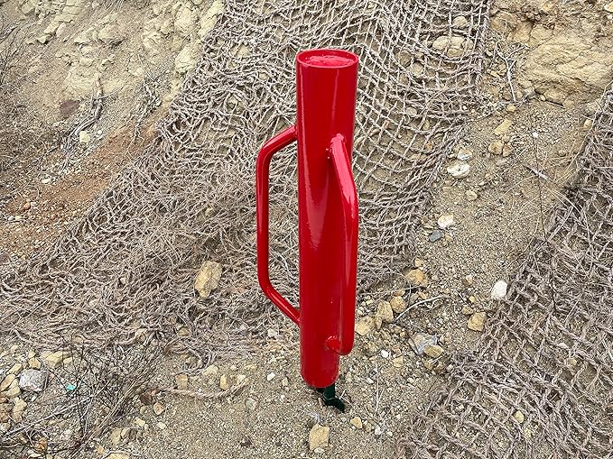 Sandbaggy U & T Post Driver, 30% More Heavier & Sustainable Than Competitors - 15.5 lb Fence Post