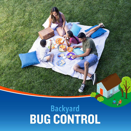 Cutter Backyard Bug Control Spray Concentrate (6 Pack), Kills Mosquitoes, Fleas & Listed Ants, 32