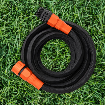 Black + Decker® 25 ft x 5/8 in, Expanding Garden Hose – Lightweight, Kink-Resistant, Quick Repair
