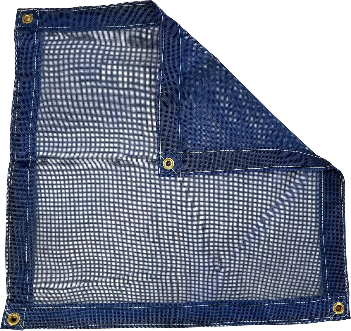 14 Ft. x 24 Ft. Blue 10 Oz. Vinyl Coated Mesh Tarp