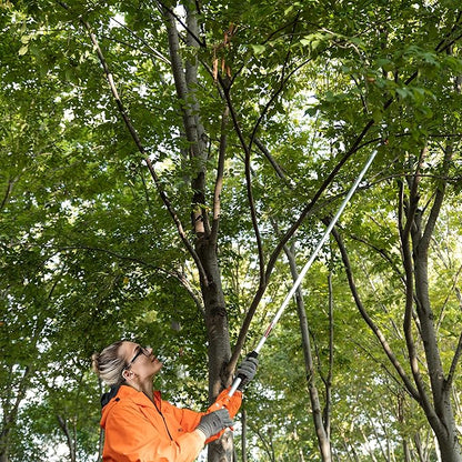 KSEIBI 143010 Long Reach 3.5 ft (1.0m) Cut & Hold Bypass Pruner - Lightweight Aluminum
