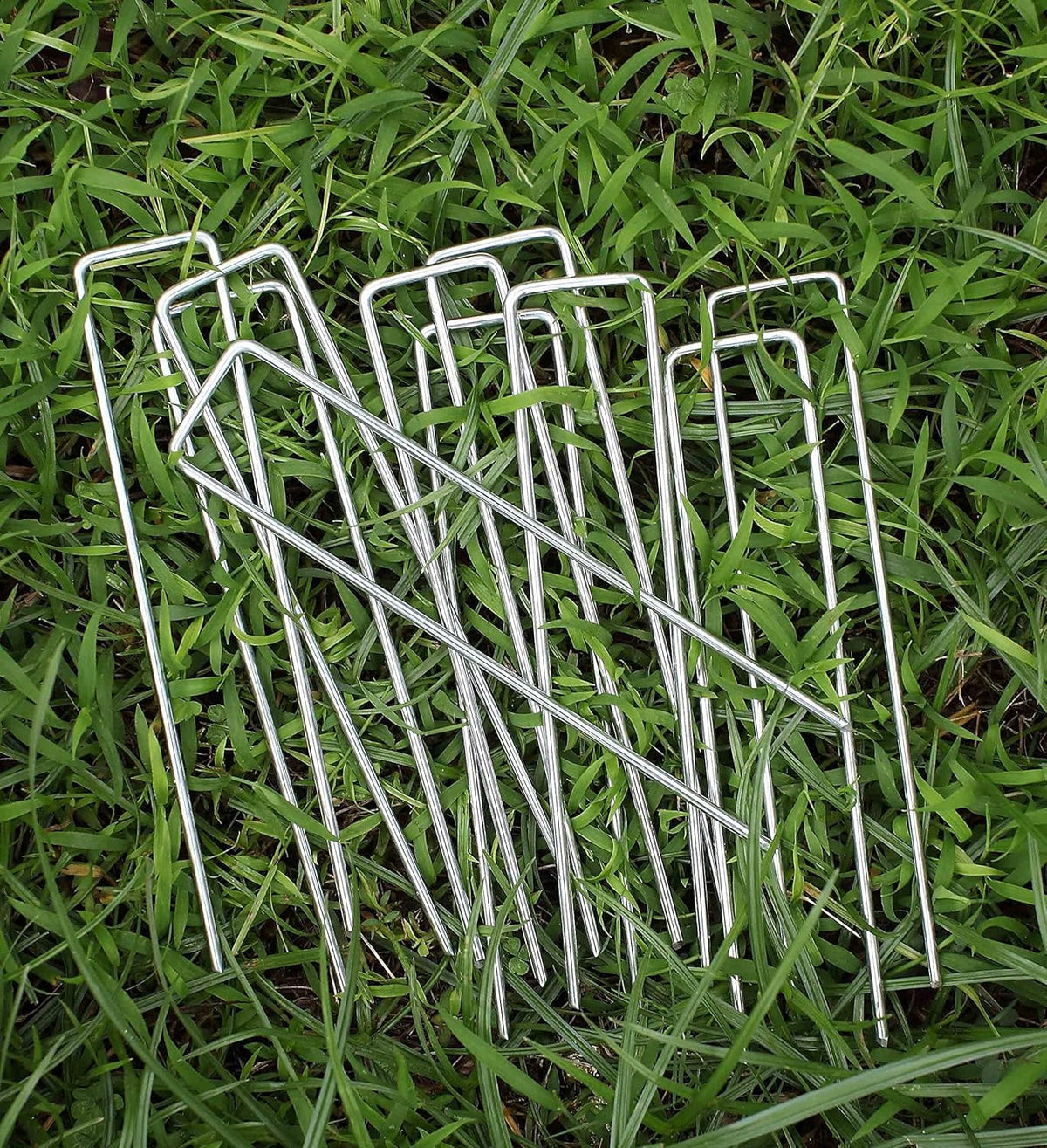 6 Inches Landscape Staples, Garden Stakes Securing Pegs for Securing Weed Fabric Landscape Fabric