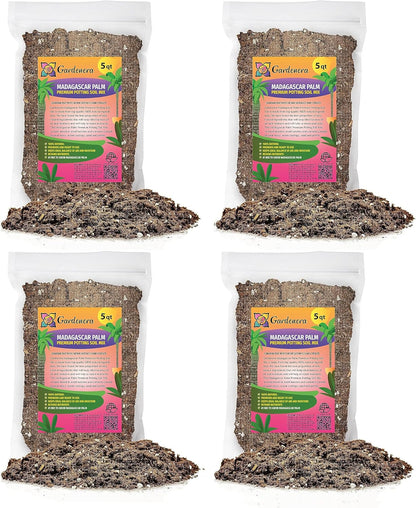 Gardenera Madagascar Palm Potting Mix - Unlock Robust Growth and Striking Form with Our