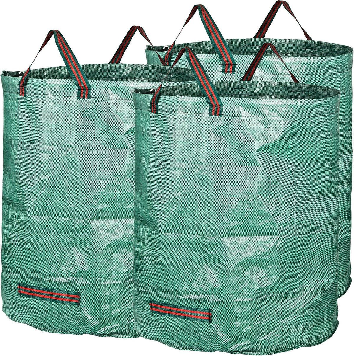 GardenMate 3-Pack 72 Gallons Reusable Garden Waste Bags (H30, D26 inches) - Yard Waste Bags