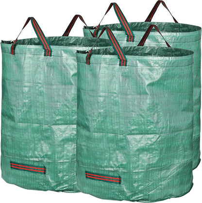 GardenMate 3-Pack 72 Gallons Reusable Garden Waste Bags (H30, D26 inches) - Yard Waste Bags