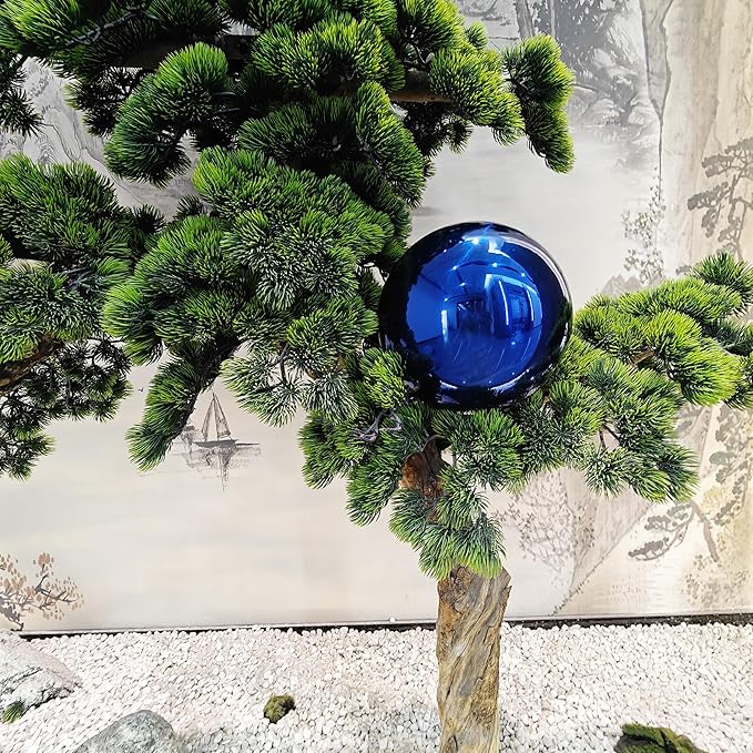 Gazing Ball Stainless Steel Gazing Globe Mirror Reflective Garden Sphere Floating Pond Balls Gazing