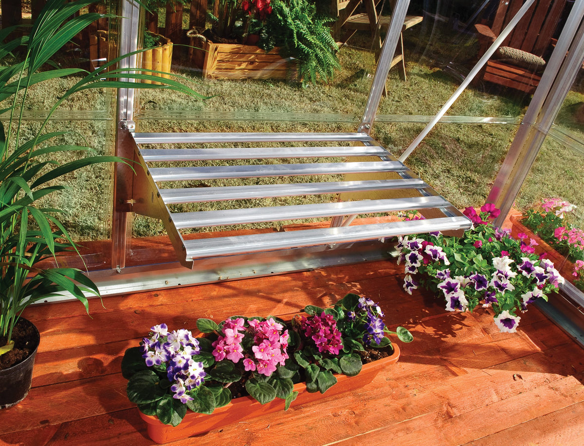 Palram - Canopia Four Heavy Duty Shelf Kits for Most Canopia Greenhouses
