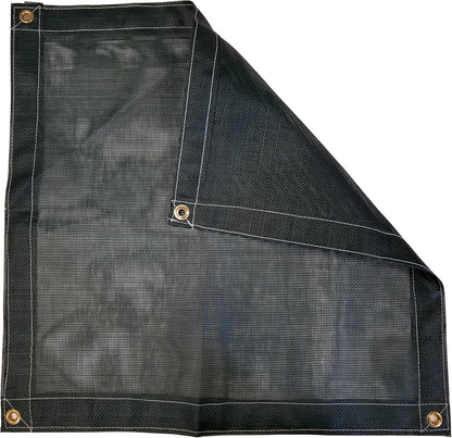 10 Ft. x 38 Ft. Green 10 Oz. Vinyl Coated Mesh Tarp