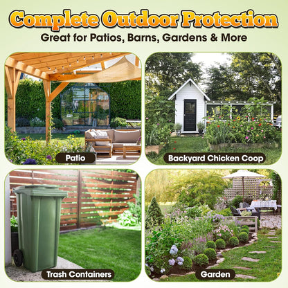 ForceField Natural Flea, Tick, Mosquito Yard Treatment - Repellent Granules for Backyard Mosquito