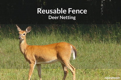 AlpineReach Garden Netting 15 x 50 ft Heavy Duty Bird Net, Deer, Plant Protection Extra Strong