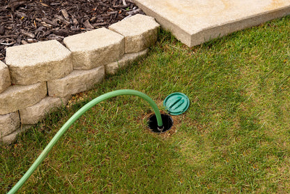 Rain Bird 32HE In-Ground Pro Rotor Pop-up Sprinkler System Kit with Click-N-Go Garden Hose
