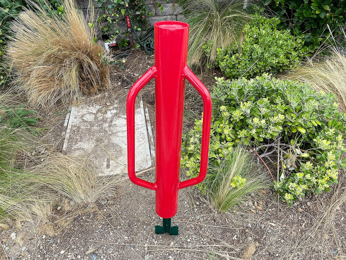Sandbaggy U & T Post Driver, 30% More Heavier & Sustainable Than Competitors - 15.5 lb Fence Post