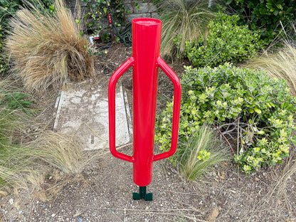 Sandbaggy U & T Post Driver, 30% More Heavier & Sustainable Than Competitors - 15.5 lb Fence Post