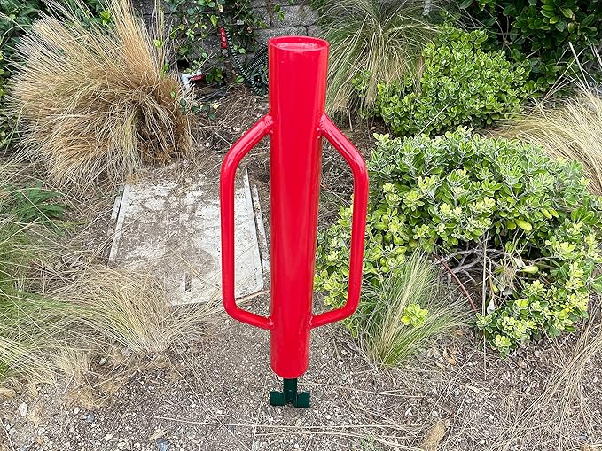 Sandbaggy U & T Post Driver, 30% More Heavier & Sustainable Than Competitors - 15.5 lb Fence Post