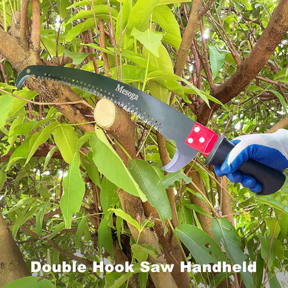 5-13FT Tree Trimmer Pole Saw, Tree Pruner Extendable, Long Handle Pruning Shears, Branch Cutter